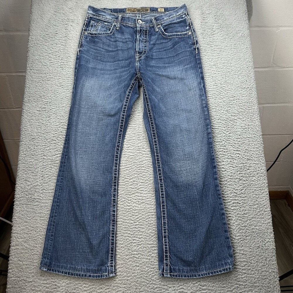 BKE Buckle Tyler Mens Jeans Size 32 Measures 33x30 Blue Regular